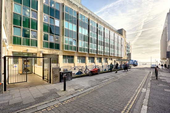 Exterior of Barts House, Brighton